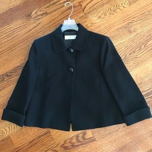 Tahari Cuffed-Sleeve Jacket